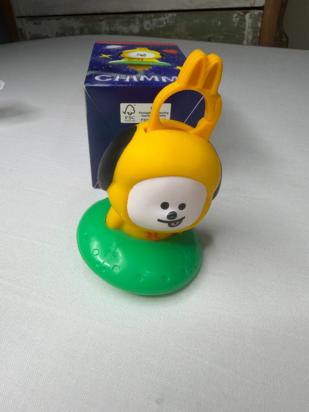 BT21 CHIMMY McDonald’s 2025 Spaceship Collectible Toy w/ Box BTS